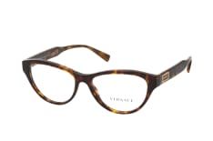 Versace VE 3276 108, inkl. Gläser, Cat Eye Brille, Damen