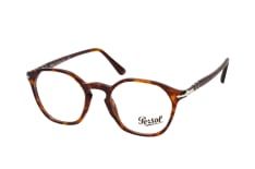 Persol PO 3238V 24, inkl. Gläser, Runde Brille, Unisex