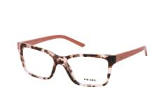 Prada PR 17VV ROJ1, inkl. Gläser, Rechteckige Brille, Damen