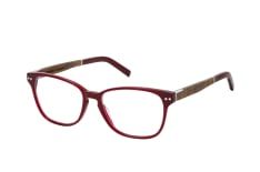 WOOD FELLAS SENDLING P. 10937 6307, inkl. Gläser, Quadratische Brille, Damen