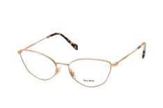Miu Miu MU 51SV YEP1O1, inkl. Gläser, Cat Eye Brille, Damen