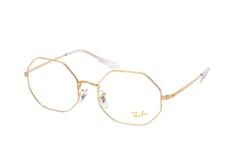 Ray-Ban Octagon RX 1972V 3086, inkl. Gläser, Quadratische Brille, Unisex