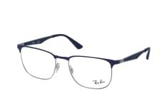 Ray-Ban RX 6363 2947, inkl. Gläser, Quadratische Brille, Unisex