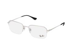 Ray-Ban RX 6449 2501, inkl. Gläser, Rechteckige Brille, Unisex