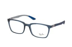 Ray-Ban RX 8906 8060, inkl. Gläser, Rechteckige Brille, Herren