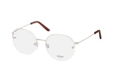 Vasuma TAWNY T01 SHINY SILVER, inkl. Gläser, Runde Brille, Unisex