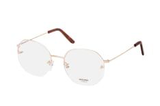 Vasuma TAWNY T02 SHINY GOLD, inkl. Gläser, Runde Brille, Unisex