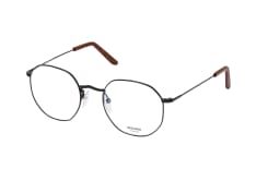 Vasuma SAETTONE S603 BLACK, inkl. Gläser, Runde Brille, Unisex