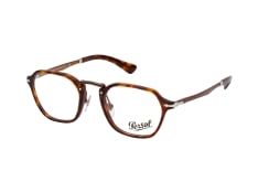 Persol PO 3243V 24, inkl. Gläser, Runde Brille, Unisex