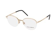 Dolce&Gabbana DG 1329 02, inkl. Gläser, Runde Brille, Herren