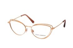 Dolce&Gabbana DG 1326 1298, inkl. Gläser, Cat Eye Brille, Damen