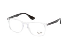 Ray-Ban RX 7074 5943, inkl. Gläser, Quadratische Brille, Unisex