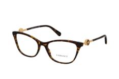 Versace VE 3293 108, inkl. Gläser, Cat Eye Brille, Damen
