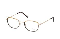 Jaguar 33715 8100, inkl. Gläser, Quadratische Brille, Herren