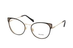 Miu Miu MU 52TV 1AB1O1, inkl. Gläser, Cat Eye Brille, Damen