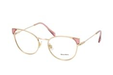 Miu Miu MU 52TV ZVN1O1, inkl. Gläser, Cat Eye Brille, Damen