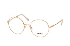Miu Miu MU 53TV SVF1O1, inkl. Gläser, Runde Brille, Damen