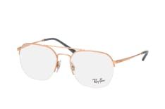 Ray-Ban RX 6444 3094, inkl. Gläser, Aviator Brille, Unisex