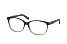 WOOD FELLAS Marzoll Premium 11014 6828, inkl. Gläser, Quadratische Brille, Damen