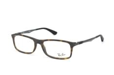 Ray-Ban RX 7017 5200, inkl. Gläser, Rechteckige Brille, Herren