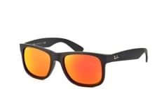 Ray-Ban Justin RB 4165 622/6Q small, Quadratische Sonnenbrille, Herren, in Sehstärke erhältlich
