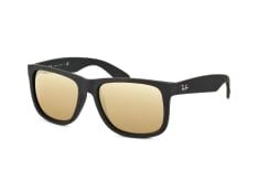 Ray-Ban Justin RB 4165 622/5A, Quadratische Sonnenbrille, Herren, in Sehstärke erhältlich