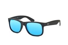 Ray-Ban Justin RB 4165 622/55 small, Quadratische Sonnenbrille, Herren, in Sehstärke erhältlich