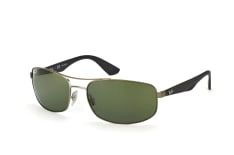 Ray-Ban RB 3527 029/9A, Rechteckige Sonnenbrille, Herren, polarisiert