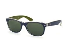Ray-Ban New Wayfarer RB 2132 6188 L, Rechteckige Sonnenbrille, Herren, in Sehstärke erhältlich