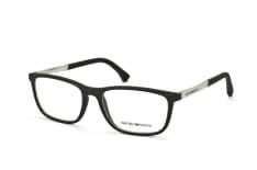 Emporio Armani EA 3069 5063, inkl. Gläser, Rechteckige Brille, Herren