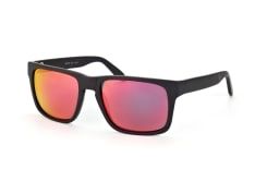 Mister Spex Collection Tony 2027 002, Quadratische Sonnenbrille, Herren, polarisiert, in Sehstärke erhältlich