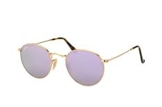 Ray-Ban Round Metal RB 3447 001/8O, Runde Sonnenbrille, Herren, in Sehstärke erhältlich