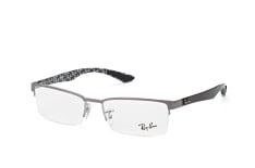 Ray-Ban RX 8412 2893, inkl. Gläser, Rechteckige Brille, Herren