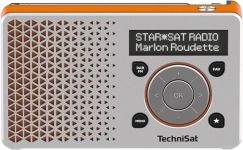 TechniSat DIGITRADIO 1 Silber Orange Küchen-Radio