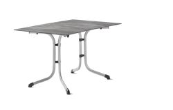 Sieger Boulevard Klapptische Stahlrohr/Polytec Ø85 cm bis 140 cm