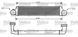 Valeo Ladeluftkühler Bmw: X3, 3 818715