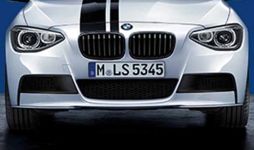 BMW M Performance Frontaufsatz Schwarz Matt für 1er F20 F21 51192336503
