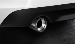 BMW M Performance X2 F39 Endrohrblende Titan/Carbon