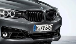 orig. BMW 3er F34 GT M Performance Frontziergitter Ziergitter Satz Schwarz