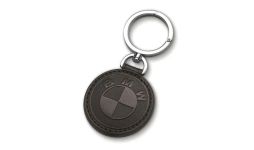 BMW Schlüsselanhänger Leder Braun