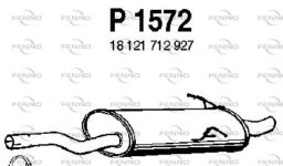 FENNO Endschalldämpfer hinten  für BMW 18107501686 18121712927 P1572