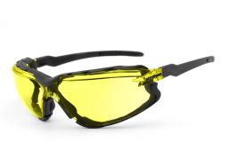 Bikerbrille, Motorradbrille, Sonnenbrille, XENOLIT Gläser: verbesserte Tiefenwahrnehmung (Tag & Nacht), Steinschlagbeständig durch Kunststoff-Sicherheitsglas, HLT® Qualitätsgläser für verzerrungsfreie