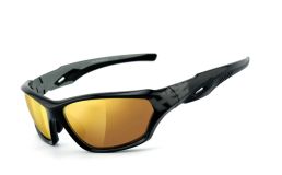 Anfertigung in Deiner individuellen Sehstärke möglich, Verspiegelte Sportbrille, Sonnenbrille, Besonders ergonomische Passform, Steinschlagbeständig durch Kunststoff-Sicherheitsglas, HLT® Qualitätsglä
