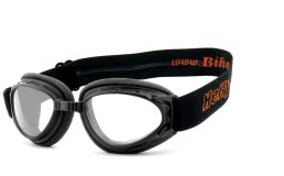 Anfertigung in Deiner individuellen Sehstärke möglich, Motorradbrille | winddicht | Chopper  | Retro | Vintage, NEU: Wesentlich verbesserte Polsterung (2-fach Polsterung), Steinschlagbeständige Sicher