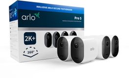 Pro 5 2K+ 4er Pack Überwachungskamera weiß