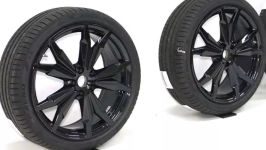 BMW Sommer Radsatz X1 F48 X2 F39 M-Doppelspeiche 717M Jet Black Pirelli