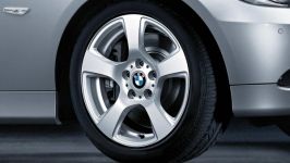 BMW Alufelge Sternspeiche 157 8J x 17 ET 34 Silber Vorderachse /