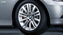BMW Alufelge Sternspeiche 283 silber 7J ET34 3er E90/E91 Vorderac