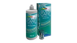 Solocare Aqua® All-in-One Pflege Standardgröße 360 ml Kontaktlinsen-Pflegemittel; -Flüssigkeit; -Lösung; -Reinigungsmittel; Kontaktlinsen