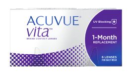 ACUVUE® VITA™ Monatslinsen Sphärisch 6 Stück Kontaktlinsen; contact lenses; Kontaktlinsen